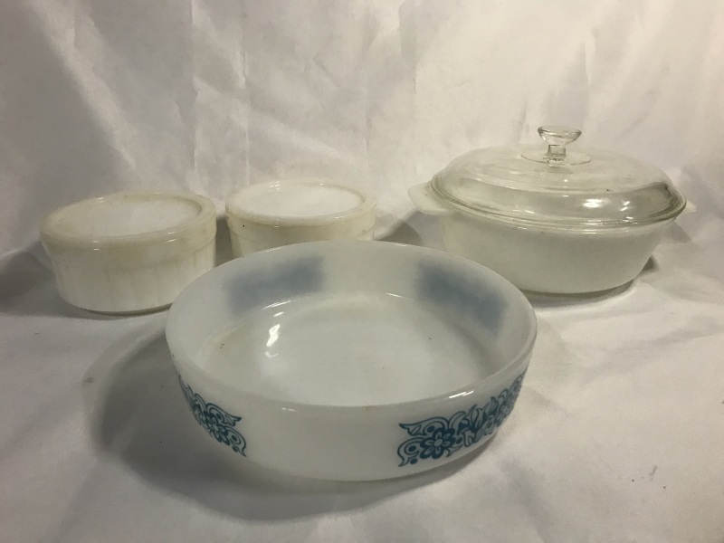 Vintage FireKing Casseroles & OvenProof Casserole