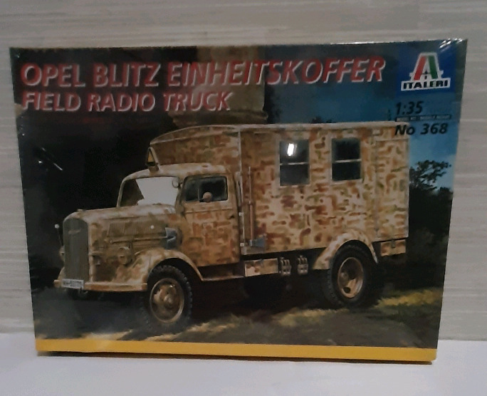 Vintage (1999) Italeri Opel Blitz Field Radio Truck 1:35 Scale