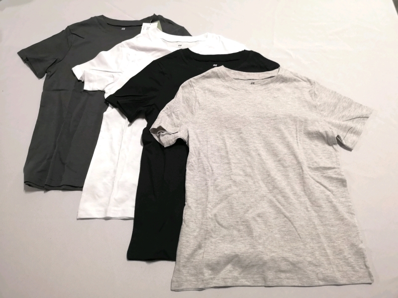 4 New Youth sz 8-10 T-shirts by H&M