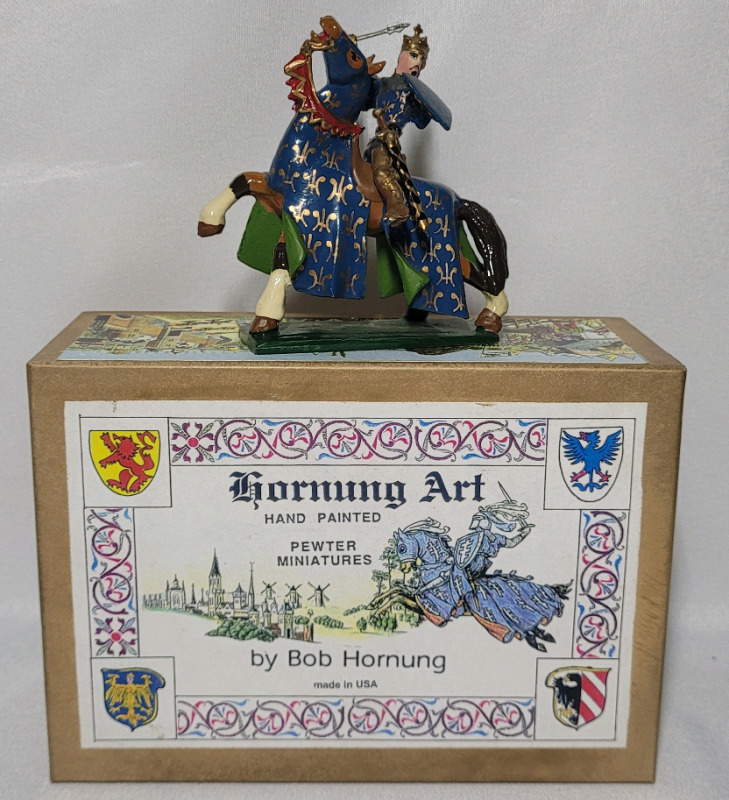 Hornung Art ' Philip VI , King of France ' Toy Soldier Lead Miniature