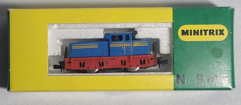 Minitrix N Gauge Diesel Locomotive Engine Toy Train Railroad Car # 51 2026 00