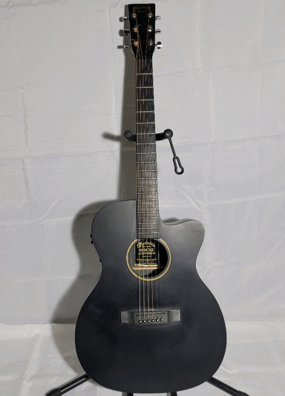MARTIN & Co. 2003 Matte Black Electric Acoustic Guitar , Model 000CXE - Mint Condition