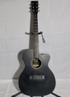 MARTIN & Co. 2003 Matte Black Electric Acoustic Guitar , Model 000CXE - Mint Condition