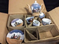 Vintage Child&rsquo;s Ceramic Tea Set In Original Box Japan