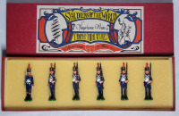 Trophy Miniatures ' Napoleonic Wars : 27th. Light Infantry Chasseurs ' Toy Soldier Lead Miniatures