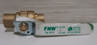 New Low Lead 600# 2-Piece Sweat Full Port Ball Valve ( 3/4" 19.1mm)