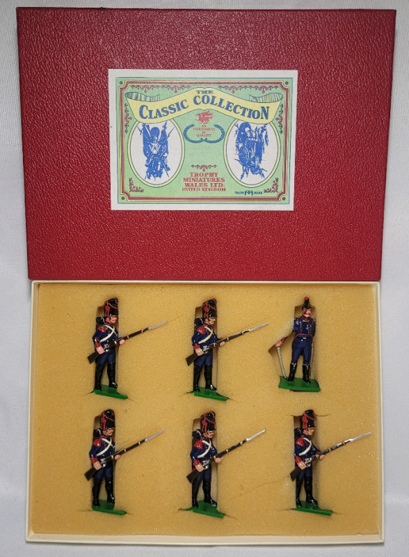 Trophy Miniatures ' Foot Artillery of the Guard ' Toy Soldier Lead Miniatures