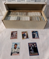 15" Two Laner Box of Assorted Baseball Cards.