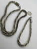 Unique 925 Sterling Woven Thick Rope Chain and Bracelet Set - 4