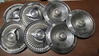 7 Vintage 14" Hub Caps