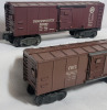 Vintage Lionel Trains O / 027 Gauge Erie & P.R.R. Box Cars No. 6454 w/Original Boxes - 2