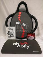 New Ab Dolly Fitness Abdominal Exercise Equipment with Workout DVD