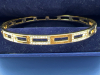 Swarovski Branded Cubist Narrow Bangle Embellished Crystals - 3