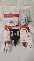 4 New Power Cords / Plugs & Stanley 100w Inverter