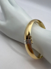 Sterling 14K Gold Filled Hinged Cuff Timeless - 6