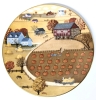 Vintage ROYAL DOULTON Limited Edition C. A. Brown "Pumpkin Patch" Collector Plate #7350 of 10,000 - 2