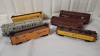 6 Ho Scale Model Train Cars