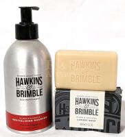 New HAWKINS & BRIMBLE Elemi and Ginseng Revitalizing Shampoo 200ml+ and Luxury Soap 100g.