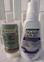 New Lacroupe Conditioner (360ml) and Crest 3D White Brilliance Mouthwash (1L)