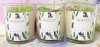 3 New Magnificent 101 Sage + Lavender Soy Candles for Cleaning & Serenity (100g ea) - 3