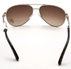 New GUESS GU7295 Classic Aviator Sunglasses with Rhinestone "G" (One Size Fits Most) - 4