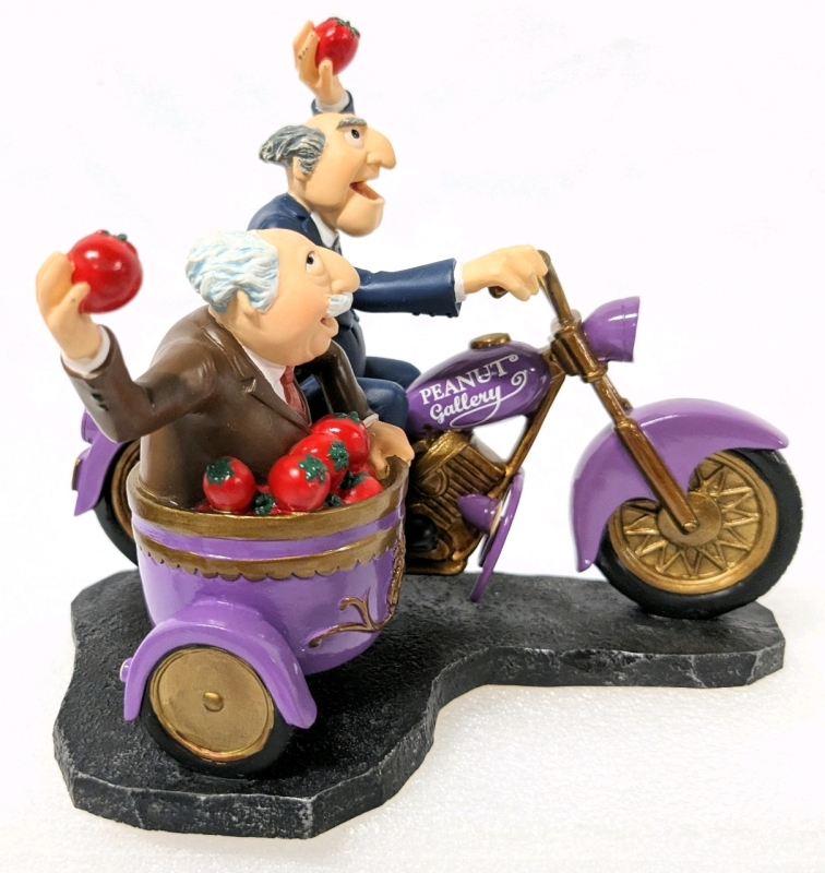 The Muppet Motorcycle Maniia: Statler & Waldorf's Highway Hecklers Figure