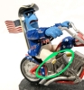 The Muppet Motorcycle Mania: Sam Eagle "Patriotic...and Proud of It!" & Rizzo Rat "Big Cheese" Figures - 2