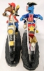 The Muppet Motorcycle Mania: Sam Eagle "Patriotic...and Proud of It!" & Rizzo Rat "Big Cheese" Figures - 3