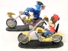 The Muppet Motorcycle Mania: Sam Eagle "Patriotic...and Proud of It!" & Rizzo Rat "Big Cheese" Figures - 5