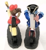 The Muppet Motorcycle Mania: Sam Eagle "Patriotic...and Proud of It!" & Rizzo Rat "Big Cheese" Figures - 7