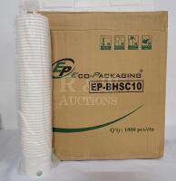 1000 New 10oz. Paper Soup Cups from Eco-Packaging