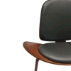 New David Divani Designs Shell Leather Chair - 5