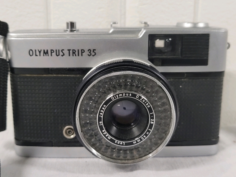 Vintage Olympus Trip 35 Film Camera