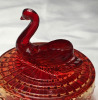 Fenton & Jeannette Amberina Glass Lot - 4