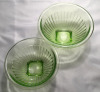 Hazel Atlas Green Depression Glass Bowls - 2