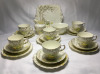 Antique Tuscan China 21 Pc Tea Set