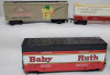 Vintage HO Gauge Advertising Toy Train Railroad Cars , Five (5) Cars - 2