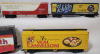 Vintage HO Gauge Advertising Toy Train Railroad Cars , Five (5) Cars - 3