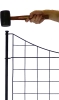 New Zippity Outdoor Products WF29001 25" Tall Black Metal Garden Fence Kit (5 Pack) - 5