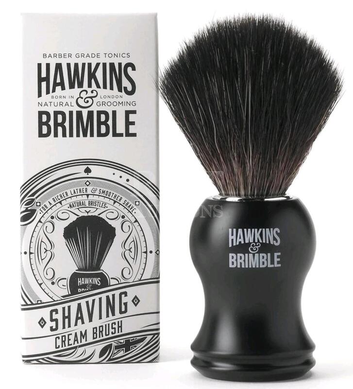 New HAWKINS & BRIMBLE Shaving Cream Brush