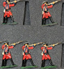 ' British Soldiers : French & Indian War ' Toy Soldier Lead Miniatures , 17pc. Set - 3