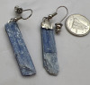 Vintage Mystic Fire Necklace Earring Set Lapis Bracelet Kyanite Blue Earrings - 5