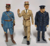 Hiriart ' WW II Axis & Allies : Allies ' Toy Soldier Lead Miniatures , Set of 5 - 3