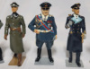 Hiriart ' WW II Axis & Allies : Axis ' Toy Soldier Lead Miniatures , Set of 7 - 2