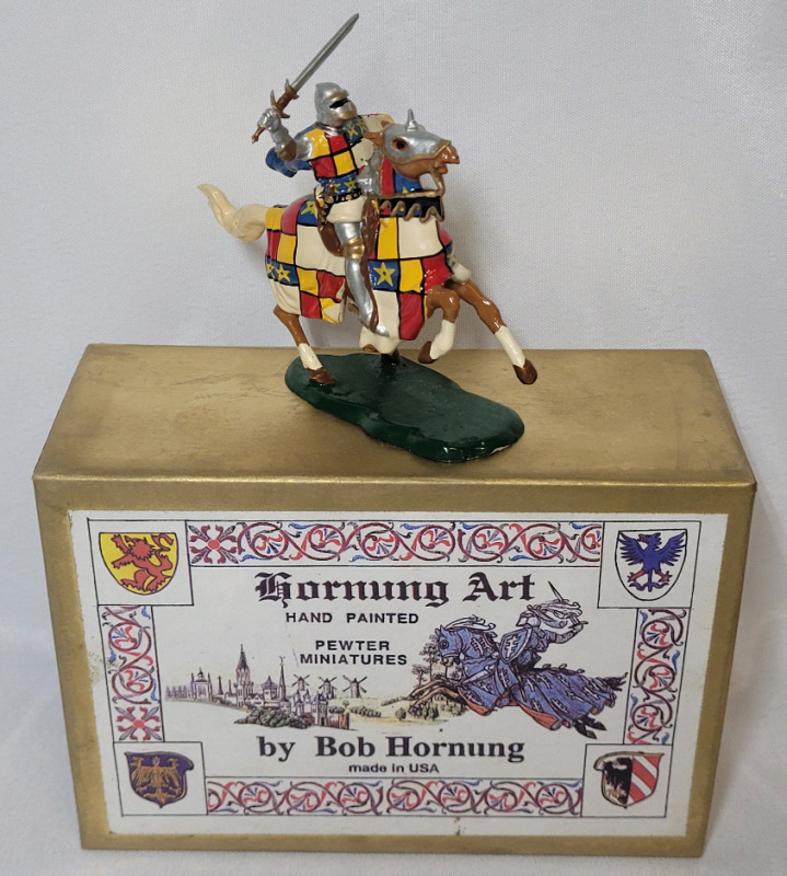 Hornung Art Britains ' William Baron Clinton ' Toy Soldier Lead Miniature
