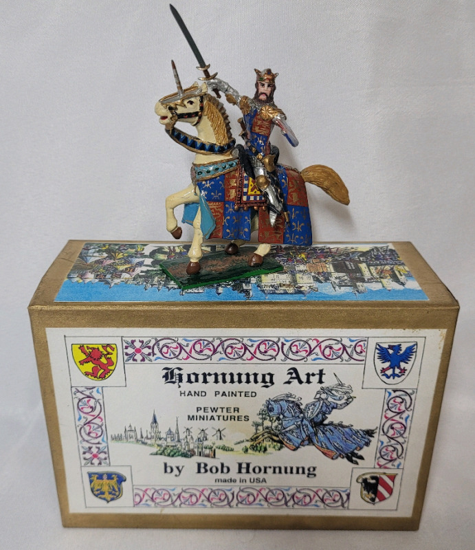 Hornung Art ' King Edward III ' Toy Soldier Lead Miniature