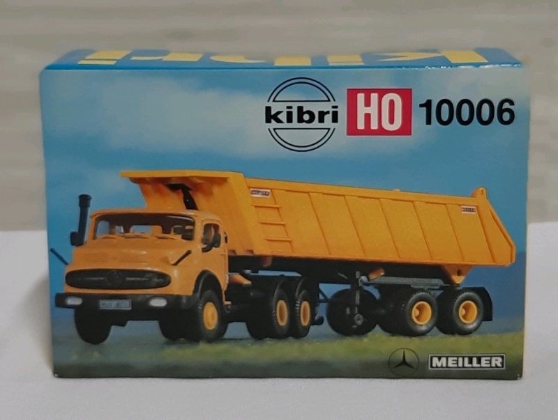 Vintage, Kibri HO Scale Meiller Dump Truck