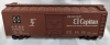 6 Toy Train Cars. HO Scale - 4