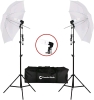 NEW Canadian Studio Photo / Video 1000watt Light & Backdrop Kit - 2