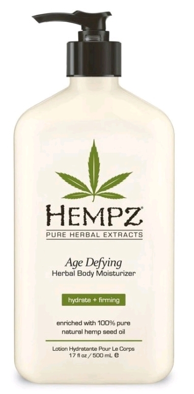 New, Hempz Age Defying Herbal Body Moisturizer 500ml